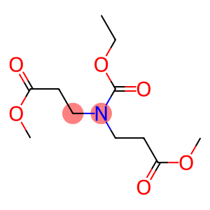 methyl N-(ethoxycarbonyl)-N-(3-methoxy-3-oxopropyl)-beta-alaninate