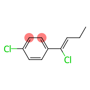 Benaene, 1-chloro-4-(1-chloro-1-butenyl)-