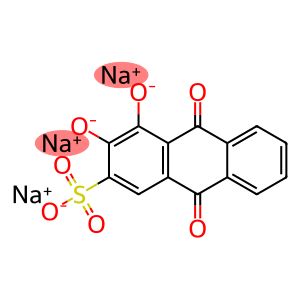 2-Anthracenesulfonic acid, 9,10-dihydro-3,4-dihydroxy-9,10-dioxo-, trisodium salt