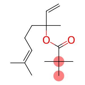 2,2-Dimethylpropionic acid 1-ethenyl-1,5-dimethyl-4-hexenyl ester