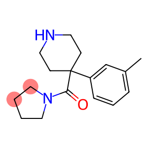 1-[[4-(m-tolyl)-4-piperidyl]carbonyl]pyrrolidine