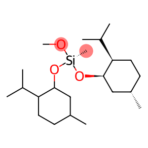 Methoxy(methyl)bis[[(1R)-5β-methyl-2α-(1-methylethyl)cyclohexan-1β-yl]oxy]silane