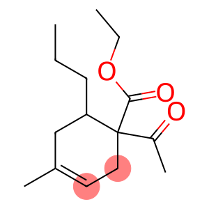 1-Acetyl-4-methyl-6-propyl-3-cyclohexene-1-carboxylic acid ethyl ester