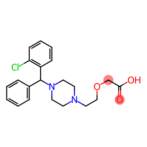 2-(2-(4-(((2-氯苯基)(苯基)甲基)哌嗪-1-基)乙氧基)乙酸二盐酸盐