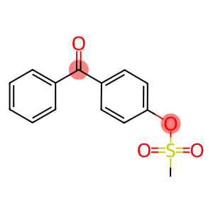 4-benzoylphenyl methanesulfonate