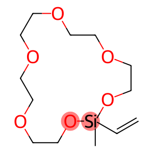 1,3,6,9,12,15-Hexaoxa-2-silacycloheptadecane, 2-ethenyl-2-methyl-
