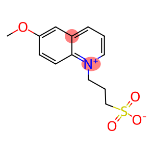 3-(6-methoxy-1-quinolin-1-iumyl)-1-propanesulfonic acid