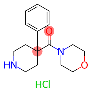 4-(4-phenylpiperidin-4-ylcarbonyl)morpholine hydrochloride