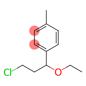 4-(3-chloro-1-ethoxypropyl)toluene