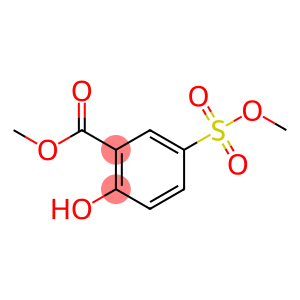 Benzoic acid, 2-hydroxy-5-(methoxysulfonyl)-, methyl ester