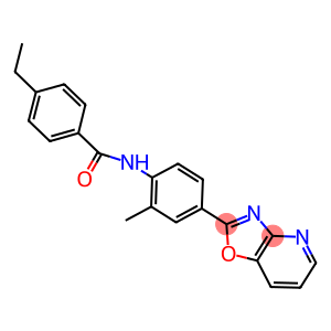 4-ethyl-N-(2-methyl-4-[1,3]oxazolo[4,5-b]pyridin-2-ylphenyl)benzamide