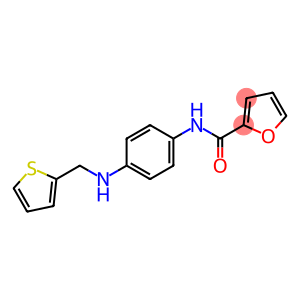 N-{4-[(2-thienylmethyl)amino]phenyl}-2-furamide