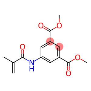 1,3-Benzenedicarboxylic acid, 5-[(2-methyl-1-oxo-2-propen-1-yl)amino]-, 1,3-dimethyl ester