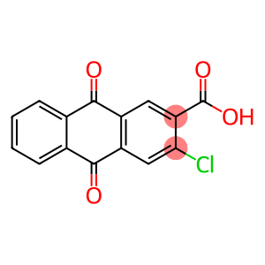 3-CHLORO-9 10-DIHYDRO-9 10-DIOXO-2-ANTHROIC ACID