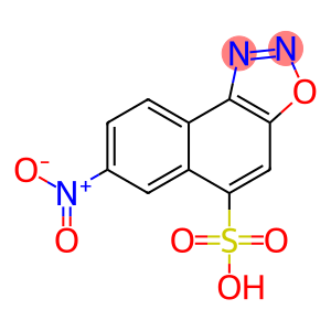 7-nitronaphth[1,2-d][1,2,3]oxadiazole-5-sulphonic acid