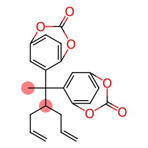 diallyl isopropylidenebis(p-phenylenecarbonate)