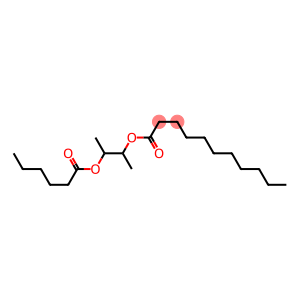 3-hexanoyloxybutan-2-yl undecanoate