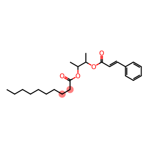 3-[(E)-3-phenylprop-2-enoyl]oxybutan-2-yl decanoate