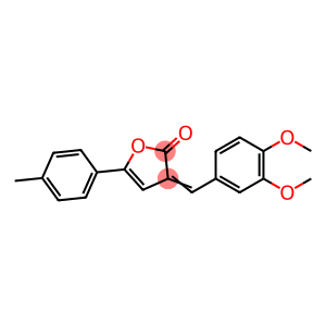 3-(3,4-dimethoxybenzylidene)-5-(4-methylphenyl)-2(3H)-furanone