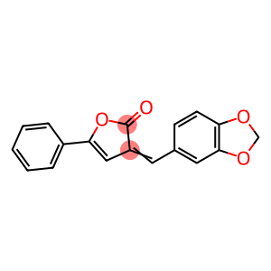 3-(1,3-benzodioxol-5-ylmethylene)-5-phenyl-2(3H)-furanone