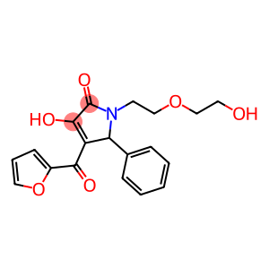 4-(2-furoyl)-3-hydroxy-1-[2-(2-hydroxyethoxy)ethyl]-5-phenyl-1,5-dihydro-2H-pyrrol-2-one