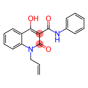 1-allyl-4-hydroxy-2-oxo-N-phenyl-1,2-dihydro-3-quinolinecarboxamide