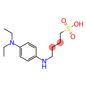 4-[[4-(Diethylamino)phenyl]amino]-1-butanesulfonic acid