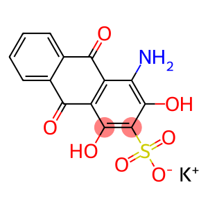 4-Amino-9,10-dihydro-1,3-dihydroxy-9,10-dioxo-2-anthracenesulfonic acid potassium salt