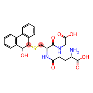 9,10-dihydro-9-glutathionyl-10-hydroxyphenanthrene