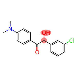 2-(3-chlorophenyl)-2-hydroxy-1-[4-(dimethylamino)phenyl]ethanone