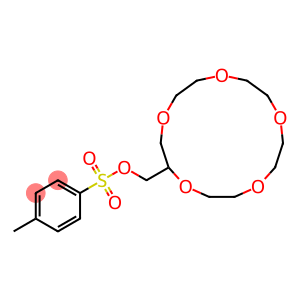 (1,4,7,10,13-pentaoxacyclopentadecan-2-yl)methyl 4-methylbenzene-1-sulfonate