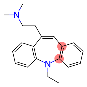 10-[2-(Dimethylamino)ethyl]-5-ethyl-5H-dibenz[b,f]azepine