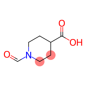 1-醛基哌啶-4-甲酸