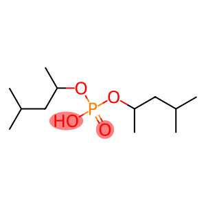 Phosphoric acid hydrogen bis(4-methylpentan-2-yl) ester