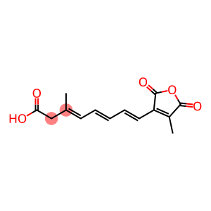 2-Methyl-2,4,6,8-decatetrene-1,8,9-tricarboxylic 8,9-anhydride