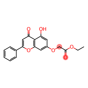 Acetic acid, 2-[(5-hydroxy-4-oxo-2-phenyl-4H-1-benzopyran-7-yl)oxy]-, ethyl ester