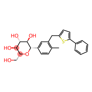 D-Glucitol, 1,5-anhydro-1-C-[4-Methyl-3-[(5-phenyl-2-thienyl)Methyl]phenyl]-, (1S)-