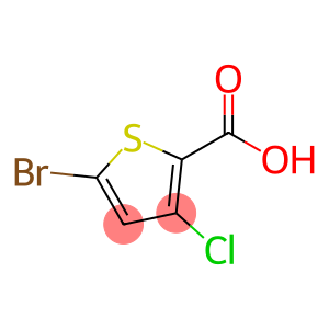 5-Bromo-3-chlorothiophene-2-carboxylic acid