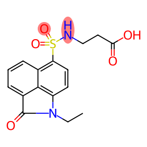 N-[(1-ethyl-2-oxo-1,2-dihydrobenzo[cd]indol-6-yl)sulfonyl]-beta-alanine