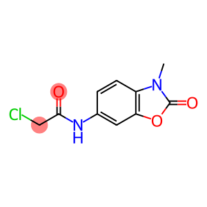 Acetamide, 2-chloro-N-(2,3-dihydro-3-methyl-2-oxo-6-benzoxazolyl)-