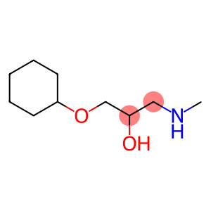 1-CYCLOHEXYLOXY-3-METHYLAMINO-PROPAN-2-OL