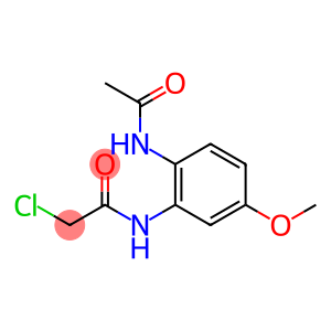 N-(2-ACETYLAMINO-5-METHOXY-PHENYL)-2-CHLORO-ACETAMIDE