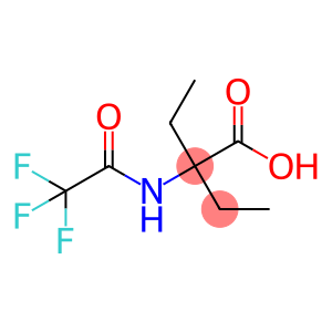 Butanoic acid, 2-ethyl-2-[(2,2,2-trifluoroacetyl)amino]-