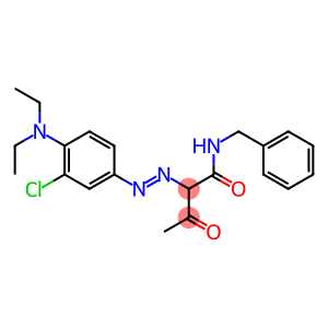 n-benzyl-2-[[3-chloro-4-(diethylamino)phenyl]azo]-3-oxobutyramide