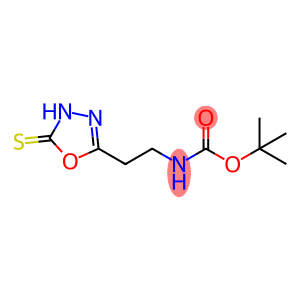 tert-butyl [2-(5-mercapto-1,3,4-oxadiazol-2-yl)ethyl]carbamate