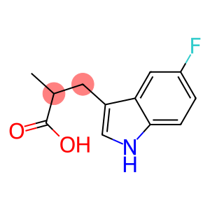 3-(5-氟-1H-吲哚-3-基)-2-甲基丙酸