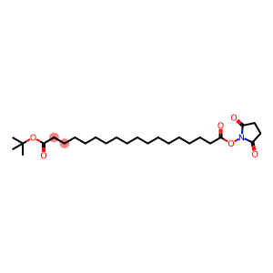 Octadecanedioic acid, 1-(1,1-dimethylethyl) 18-(2,5-dioxo-1-pyrrolidinyl) ester