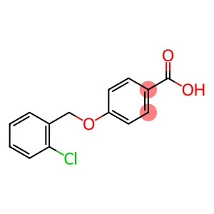 Benzoic acid, 4-[(2-chlorophenyl)methoxy]-