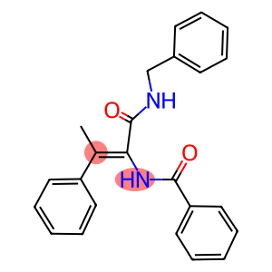 N-{1-[(benzylamino)carbonyl]-2-phenyl-1-propenyl}benzamide