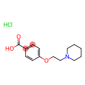 4-[2-(1-哌啶)-乙氧基]苯甲酸盐酸盐